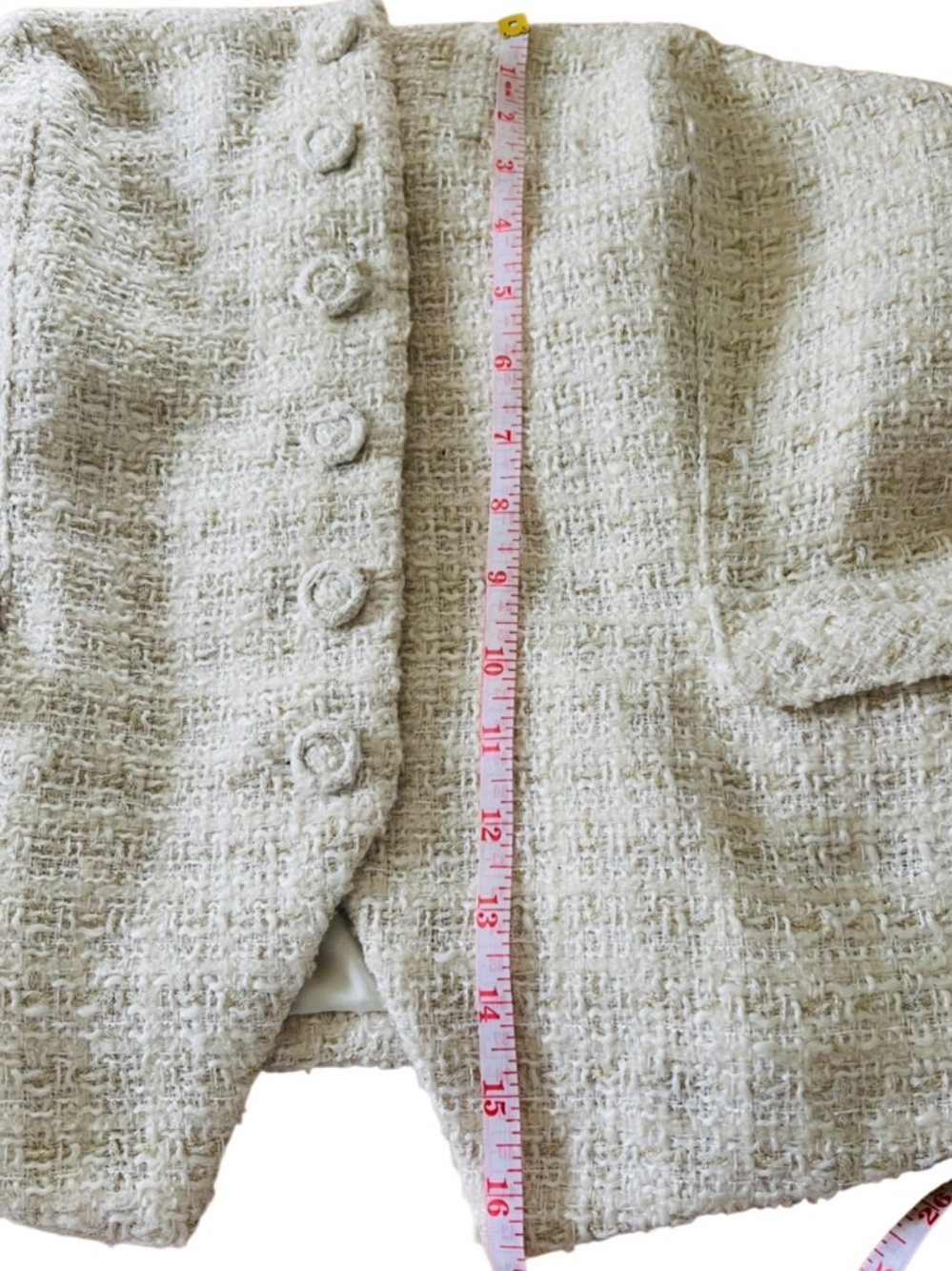 White House Black Market Tweed Bustier Size 14 NWOT - Picture 11 of 13